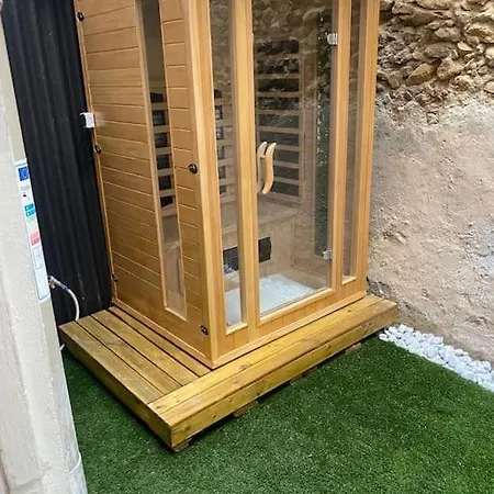 Superbe Suite Avec Jacuzzi Patio Et Sauna La Ciotat Exterior photo